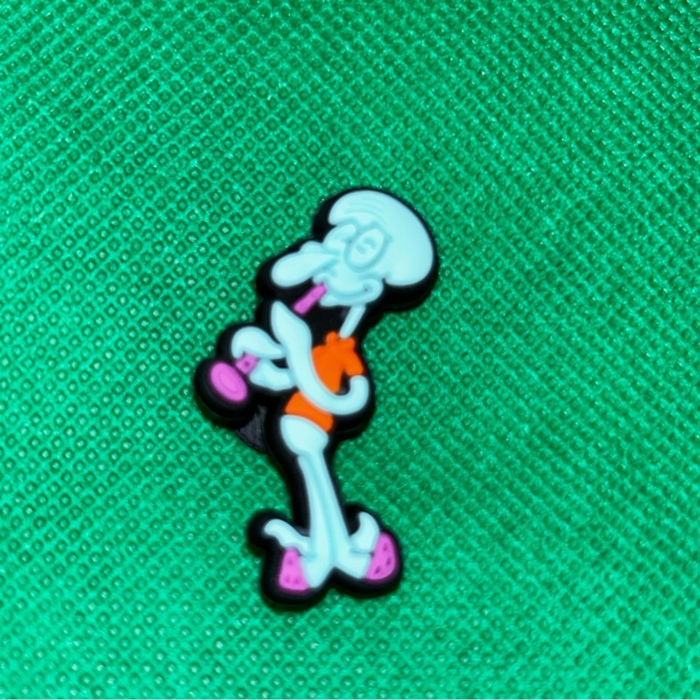 🌼 (5/$10 or 10/$15) NEW “SpongeBob SquarePants” Fun Croc Shoe Charm Squidworth